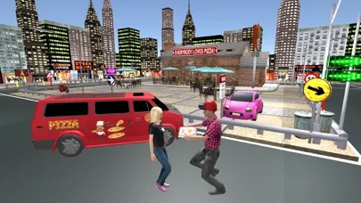 Ảnh chụp màn hình của Pizza Delivery Boy City Drive
