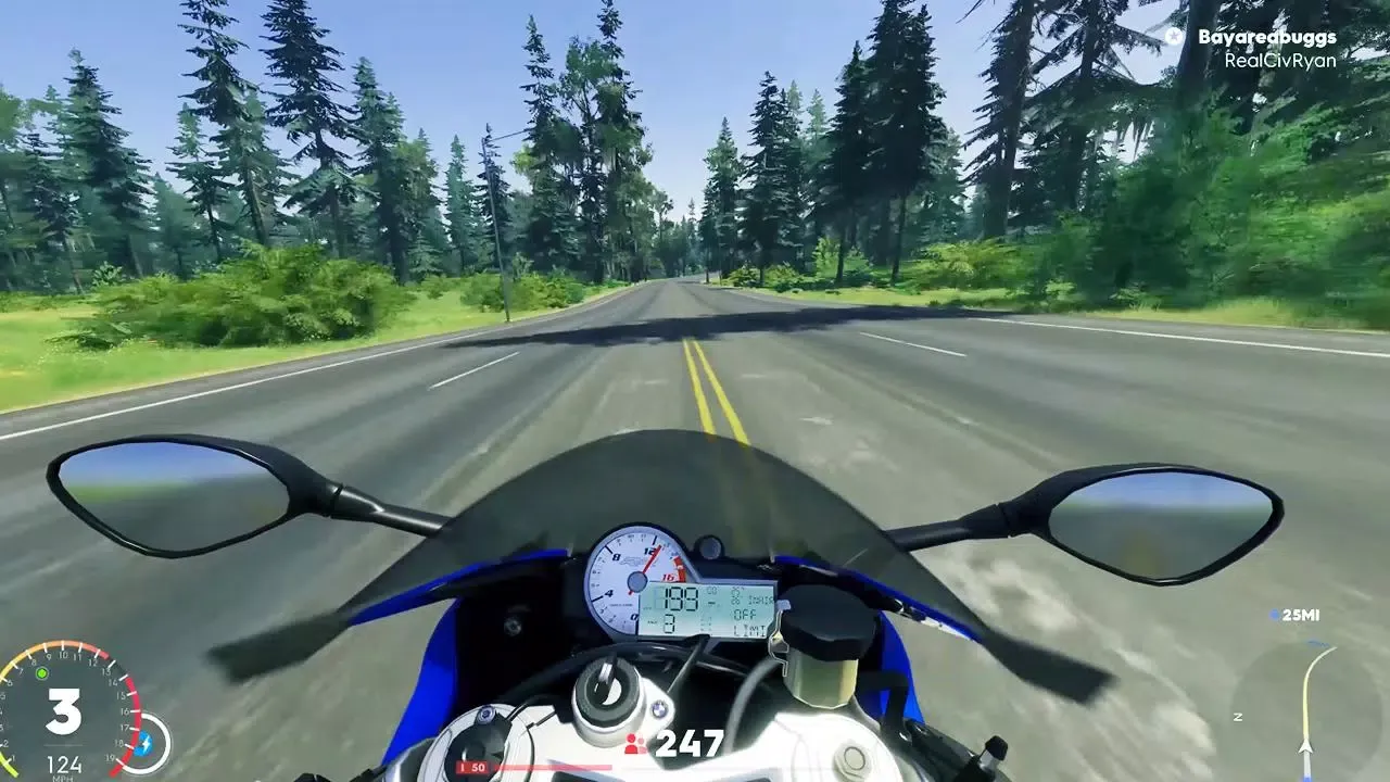 Zrzuty ekranu Highway Traffic Bike