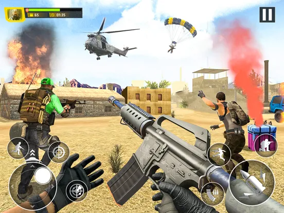 FPS Gun Shooting: War Games 3D iPad 应用截图