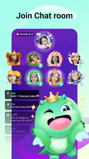 YoYo - Voice Chat Room, Games 스크린샷