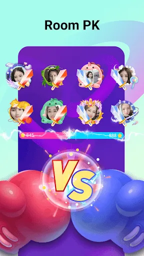 YoYo - Voice Chat Room, Games 스크린샷
