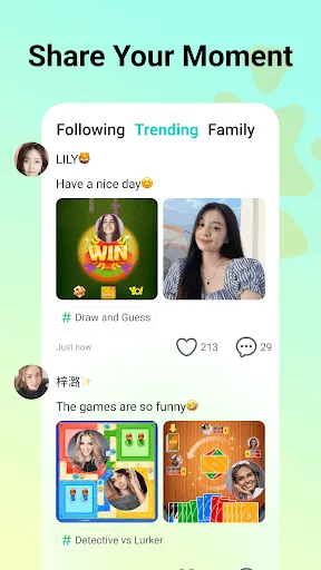 YoYo - Voice Chat Room, Games 스크린샷