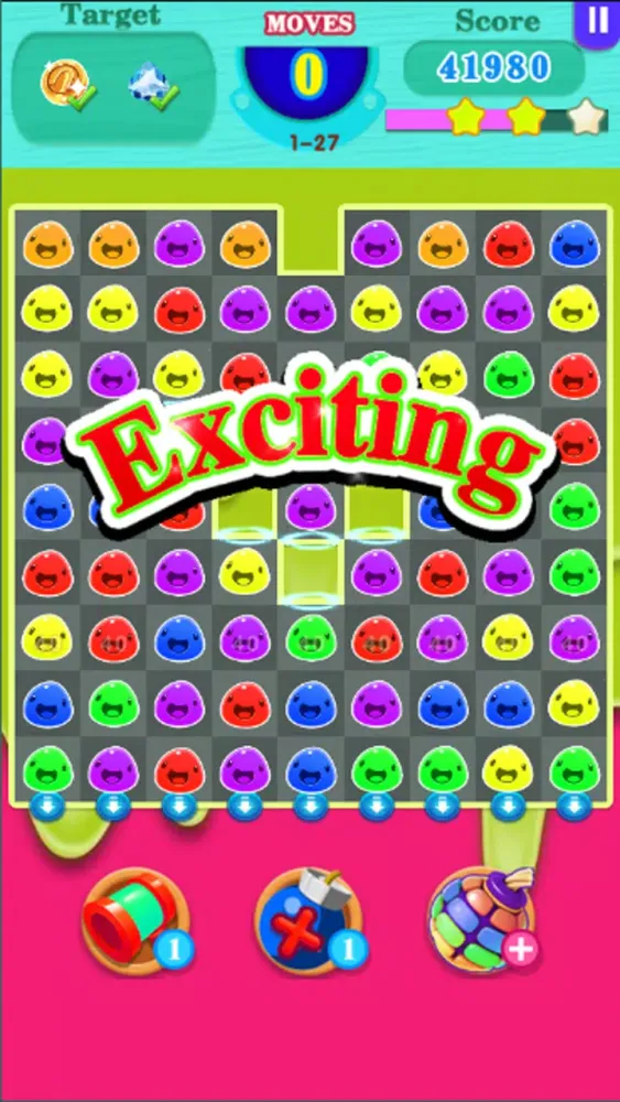 Ảnh chụp màn hình của Slime Bubble Match Puzzle