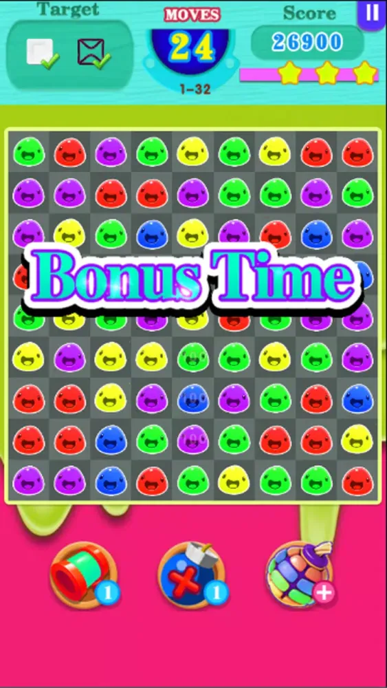 Ảnh chụp màn hình của Slime Bubble Match Puzzle