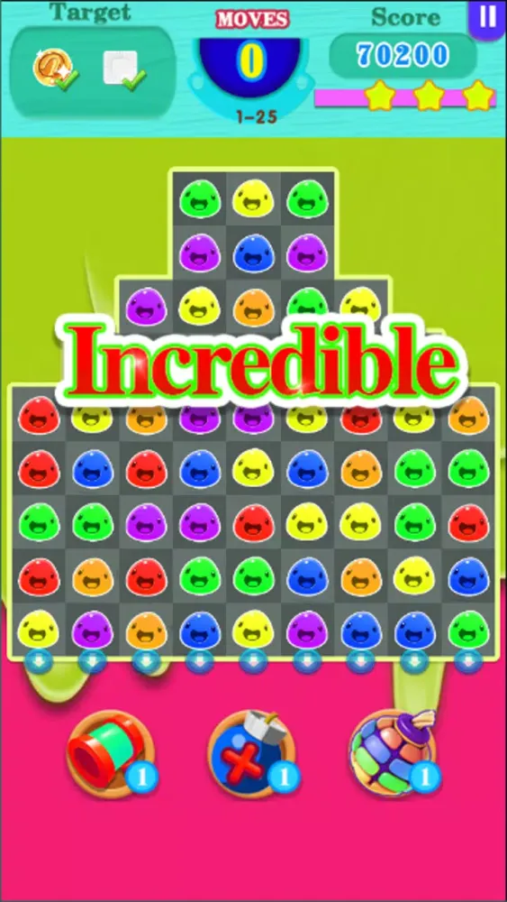 Ảnh chụp màn hình của Slime Bubble Match Puzzle