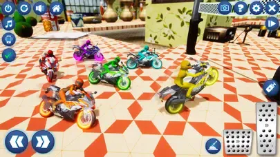 Superhero Bike Tabletop Racing Screenshots