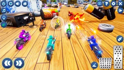 Superhero Bike Tabletop Racing Screenshots