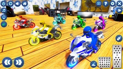 Superhero Bike Tabletop Racing Screenshots