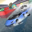 Water Car Surfer Stunt Water Car Surfer Stunt