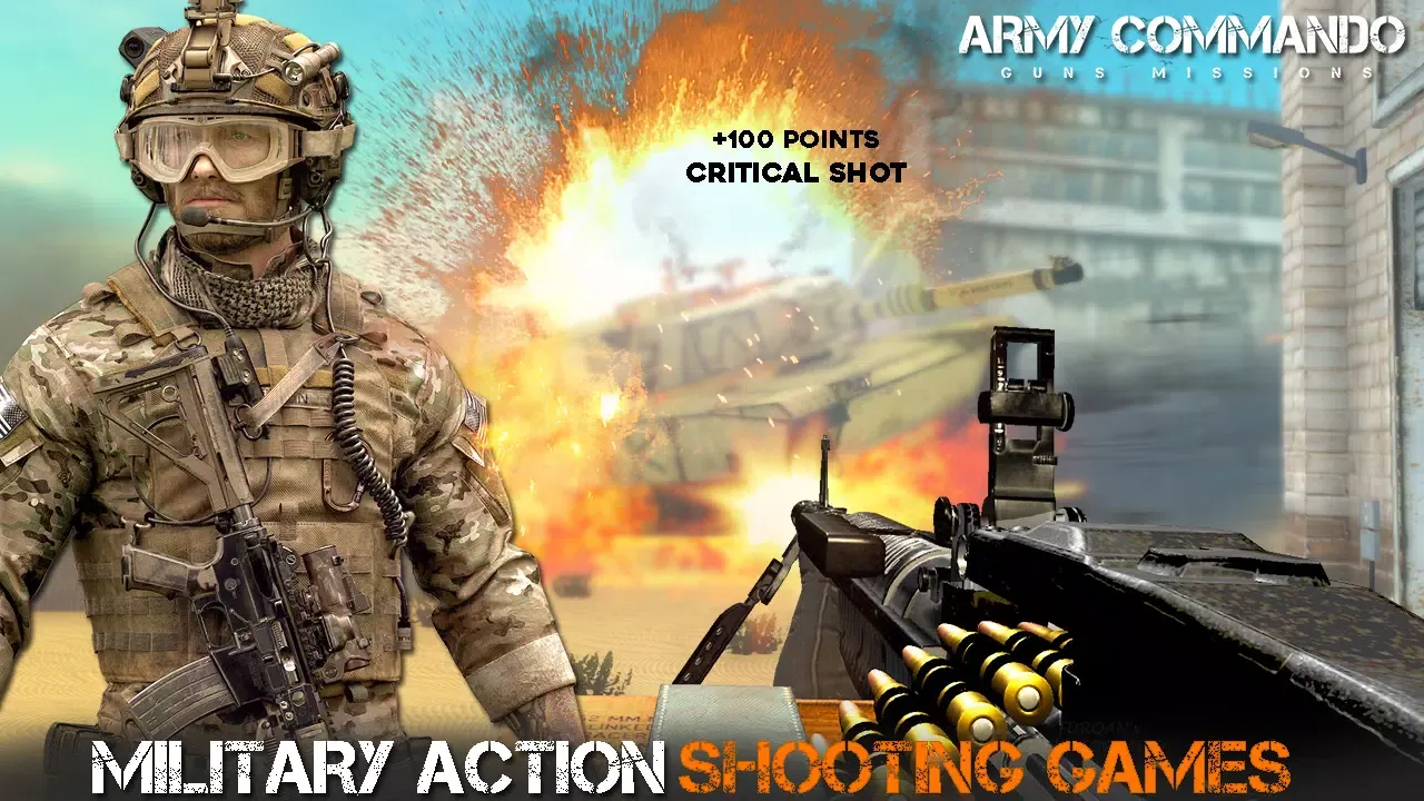 FPS Army Strike Shooting Games Screenshots