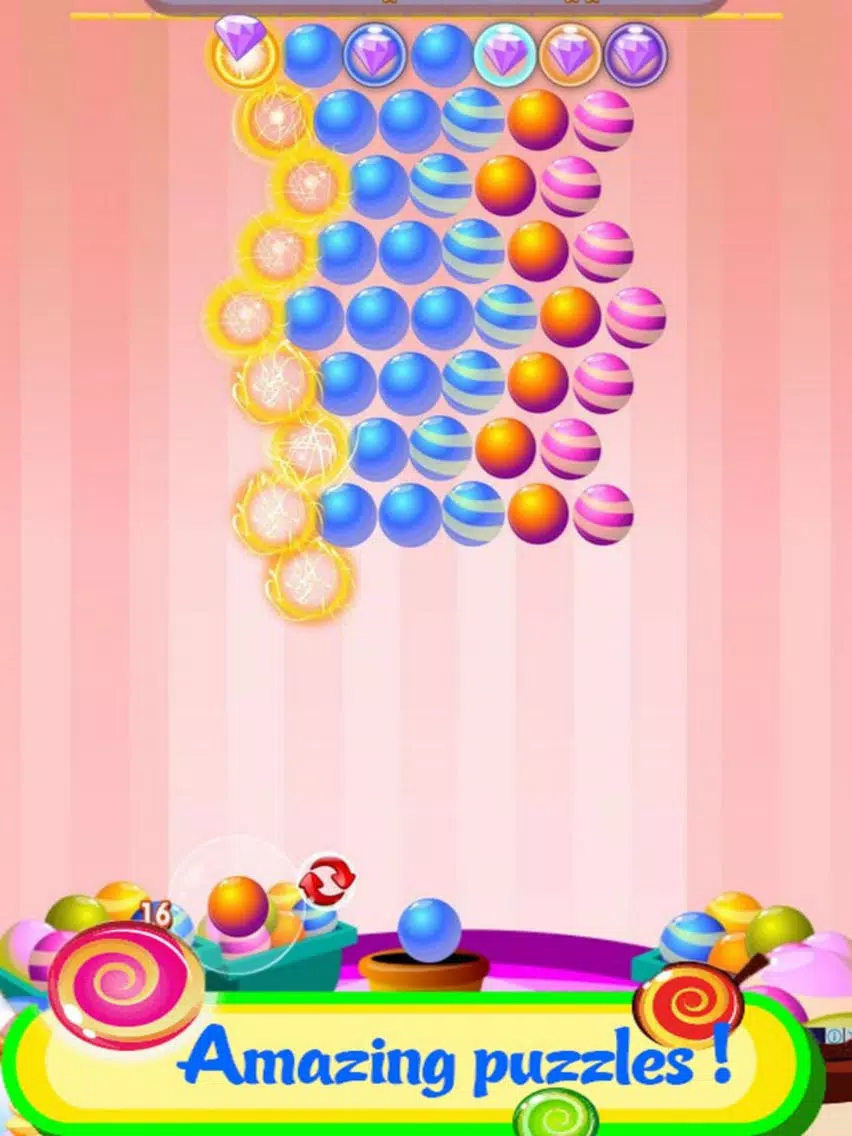 Screenshot di Lovely Candy Bubble Pop iPad 
