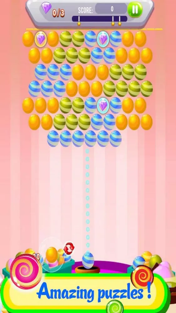 Lovely Candy Bubble Pop应用截图