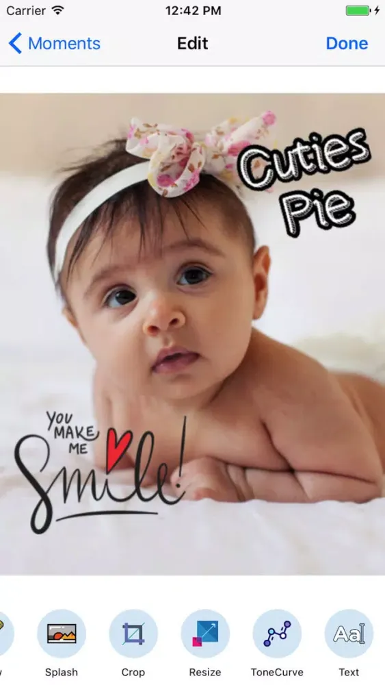 Baby Photo Editor Screenshots