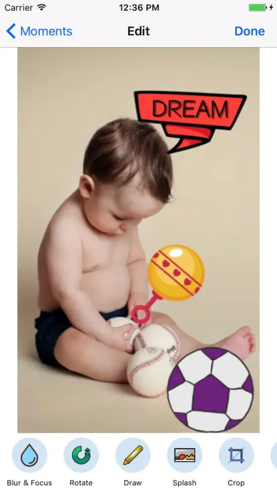 Baby Photo Editor Screenshots