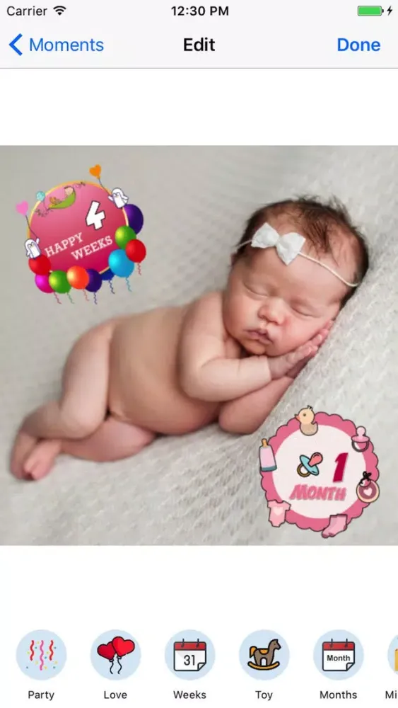 Baby Photo Editor Screenshots