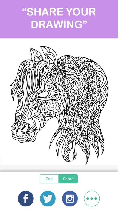 mandala coloring book - free adult colors therapy Ekran Görüntüleri