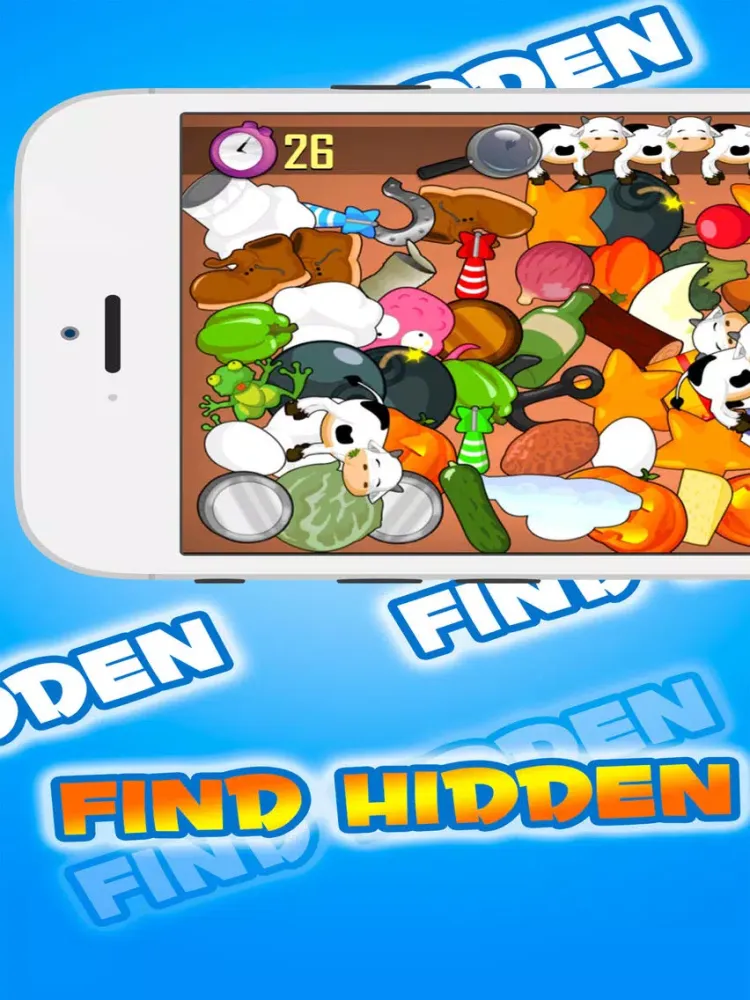 Hidden Object: Find the Secret Shapes, Free Game for kids iPad  স্ক্রিনশট