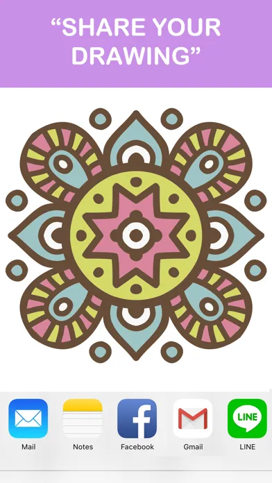 Ảnh chụp màn hình của mandala coloring book - adult colors therapy free stress relieving pages