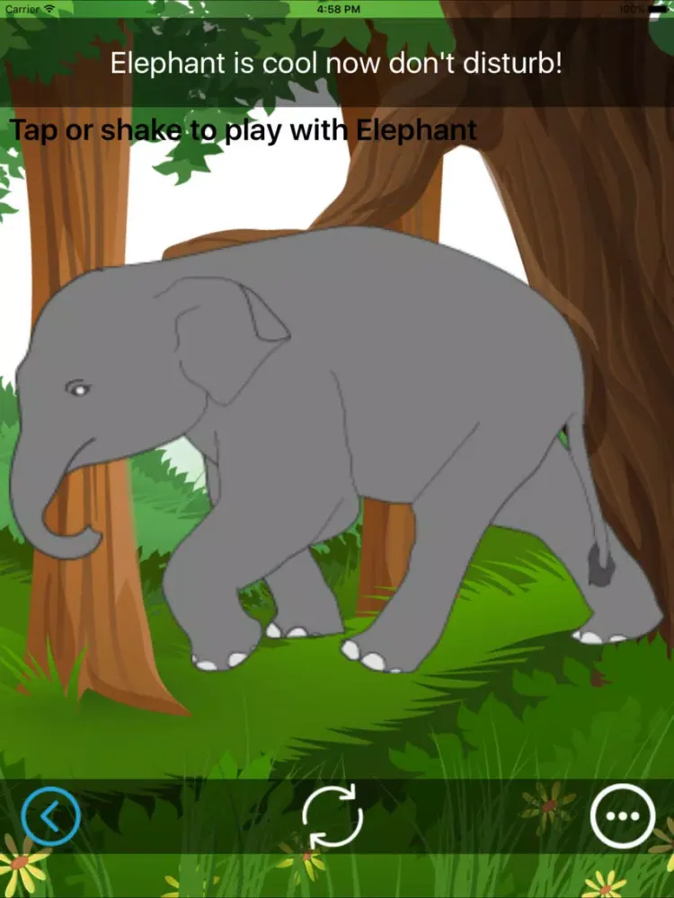 Fun with Elephant - Angry Elephant in jungle iPad  স্ক্রিনশট
