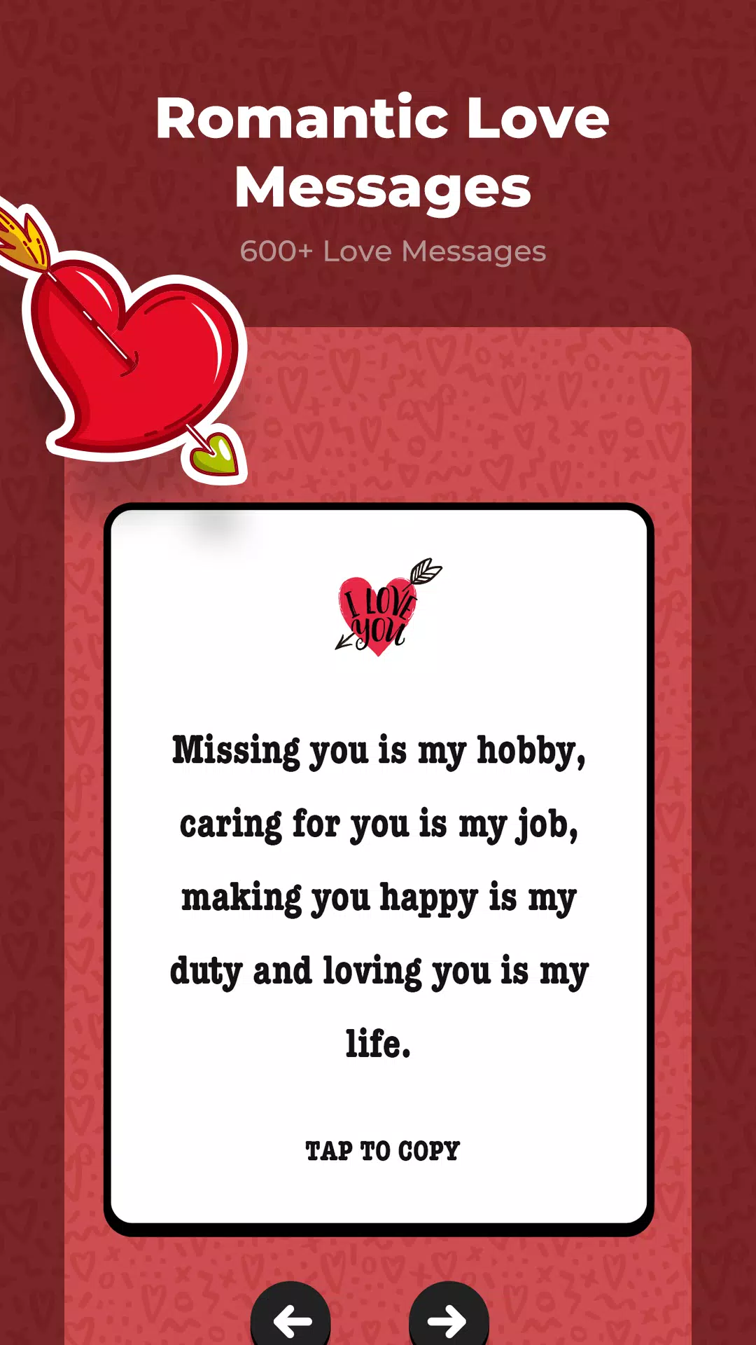 I Miss You & Love Messages Screenshots