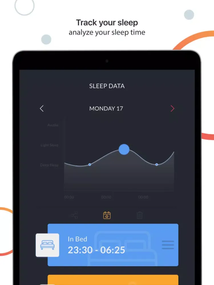 Melatonin - Sleep Cycle Alarm iPad  Screenshots