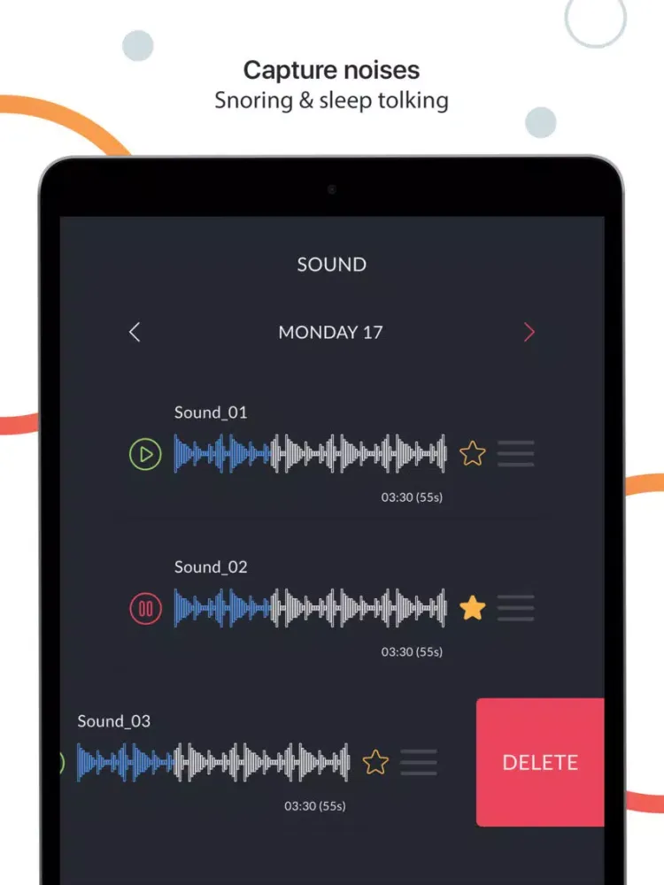 Melatonin - Sleep Cycle Alarm iPad  Screenshots