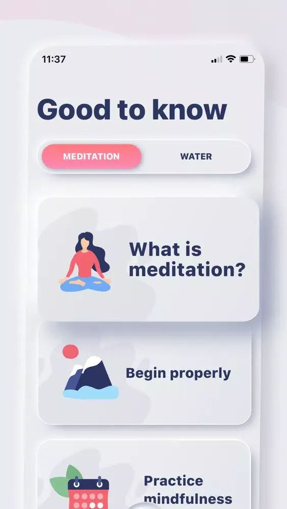 ภาพหน้าจอของ Lull: Meditation & Sleep