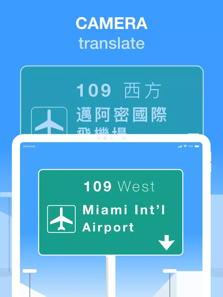 Tangkapan layar Trip Translator Pro iPad 