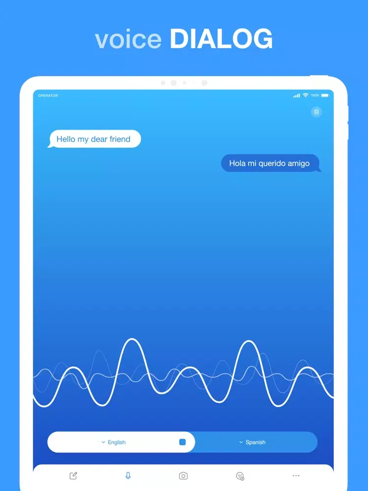 Tangkapan layar Trip Translator Pro iPad 