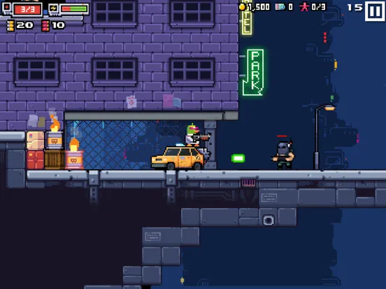 Captures d'écran de Special Agent CyberDuck iPad 