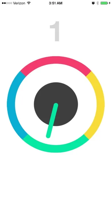 Capturas de tela do Circle Twister