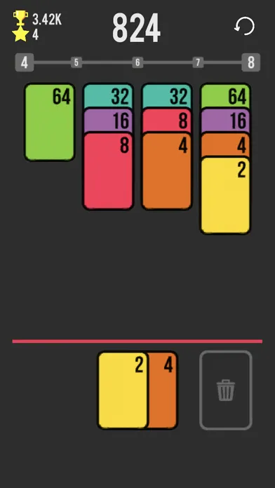 ภาพหน้าจอของ Merge Solitaire