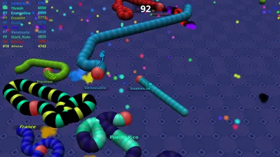 Super Slither Battle worms.io应用截图