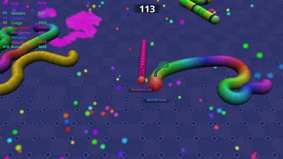 Super Slither Battle worms.io应用截图