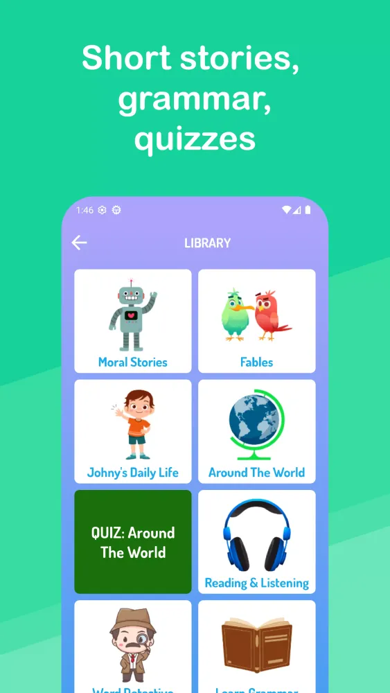 Скриншоты English for kids