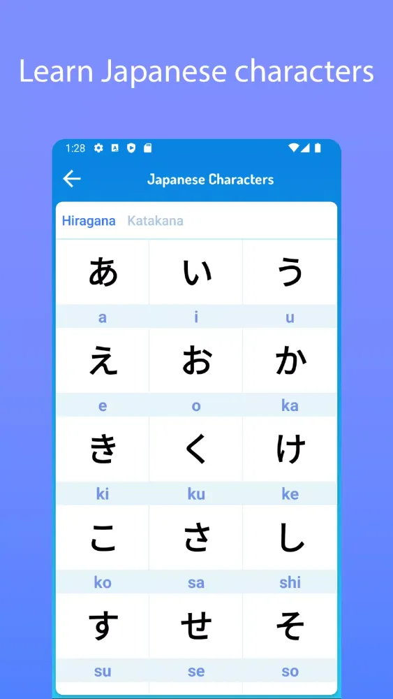 Captures d'écran de Japanese For Kids