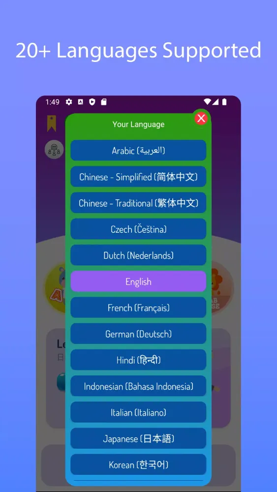 Captures d'écran de Japanese For Kids