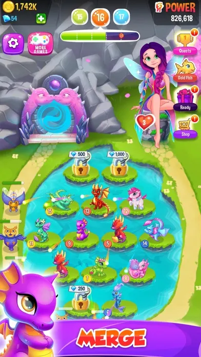 Dragon Wonderland - Merge Idle应用截图