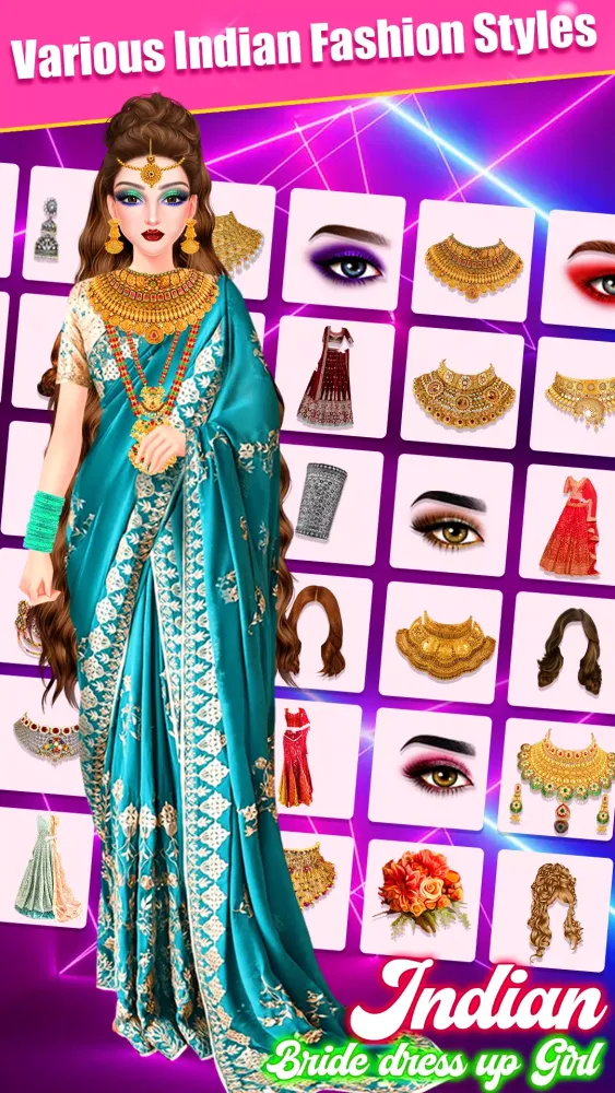 Bridal Makeup: Dress Up Game Screenshots