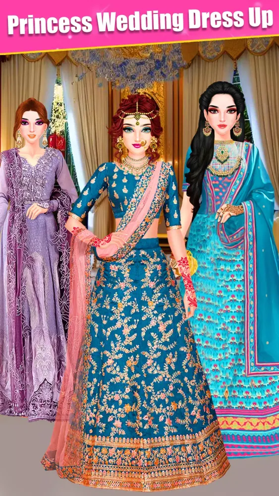 Bridal Makeup: Dress Up Game Screenshots