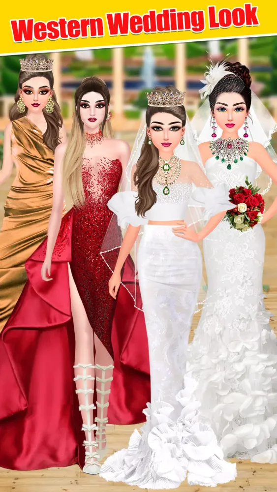 Bridal Makeup: Wedding Dressup Screenshots