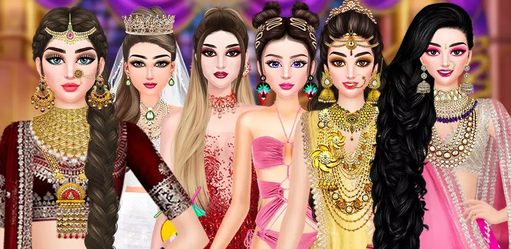 Bridal Makeup: Wedding Dressup Screenshots