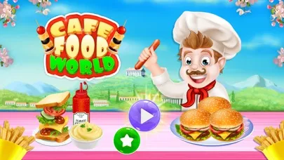 Cafe Food World Mania سکرین شاٹس