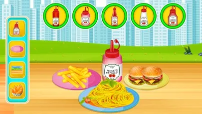 Cafe Food World Mania سکرین شاٹس