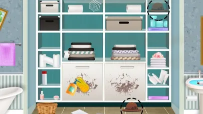 Ảnh chụp màn hình của Messy House Closet Cleanup