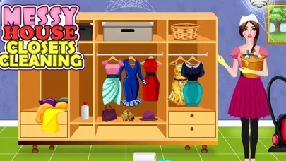 Ảnh chụp màn hình của Messy House Closet Cleanup