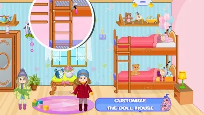 Ảnh chụp màn hình của Pretend Play Doll House