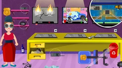 Capturas de pantalla de Pretend Play Police Station