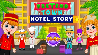 Capturas de pantalla de Pretend Town Hotel Story