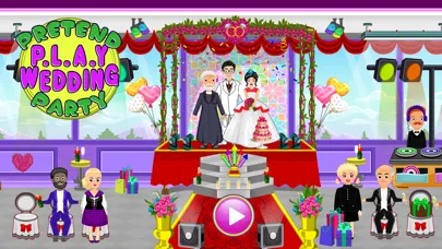 Pretend Town Wedding Party应用截图